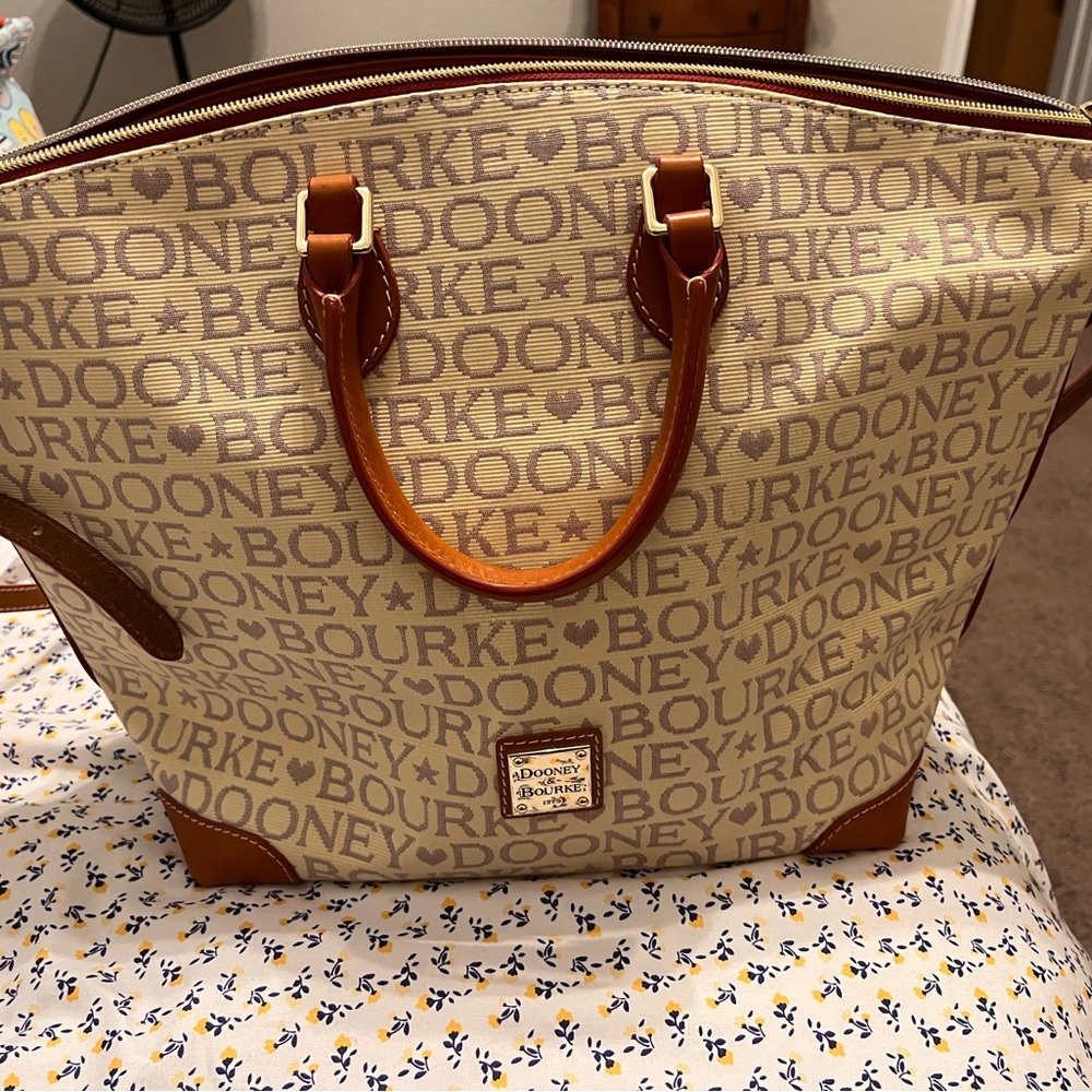 Cream Dooney and Bourke purse